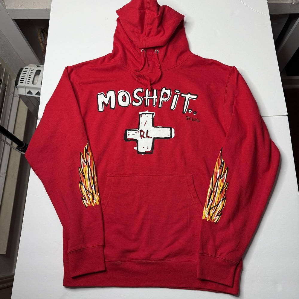 Rolling Loud Miami Hoodie Mens Small Moshpit Travis Scott ASAP Rocky Post Malone - Picture 1 of 8